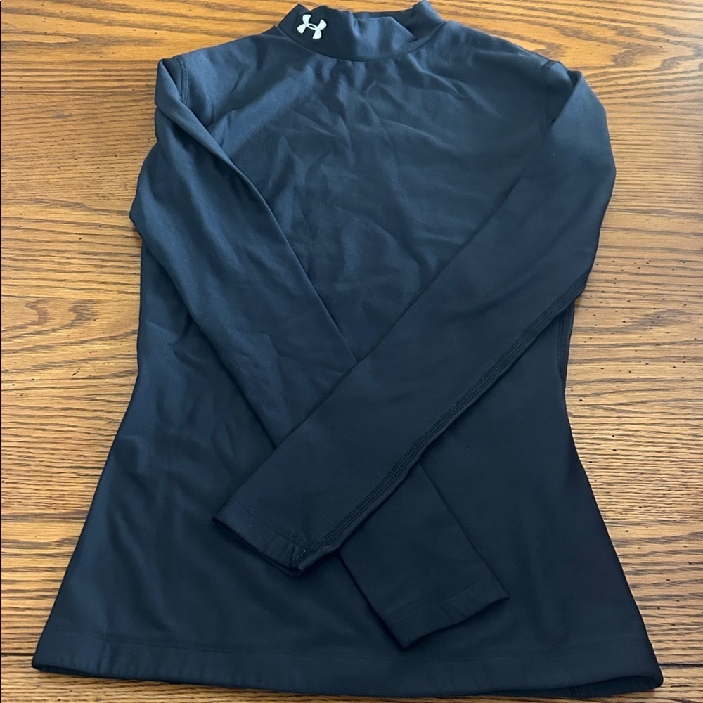 Under Armour Women's Black  Long Sleeve Tee/8